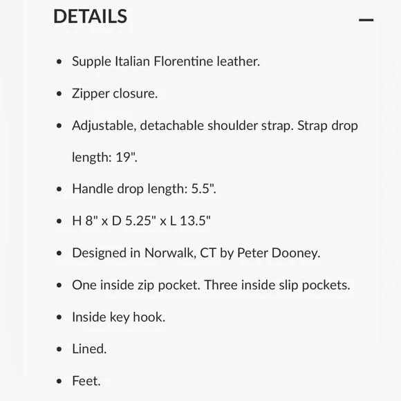 Dooney & Bourke Large Steel Blue Florentine Satchel - Picture 10 of 14